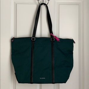 Vera Bradley Midtown Tote Bag Green